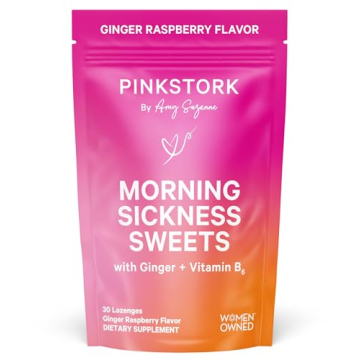 Morning Sickness Sweets - Organic Raspberry Ginger Drops