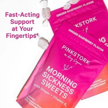 Morning Sickness Sweets - Organic Raspberry Ginger Drops