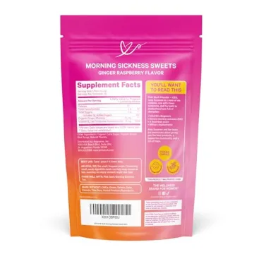 Morning Sickness Sweets - Organic Raspberry Ginger Drops