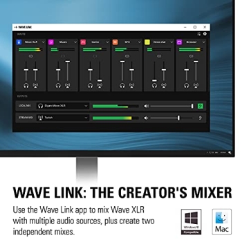 Elgato Wave XLR Audio Interface for Streaming & Recording
