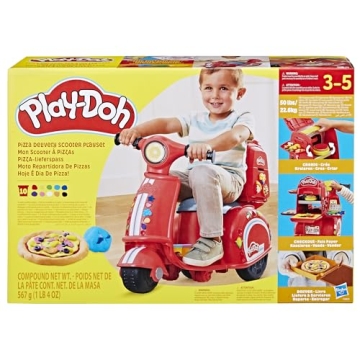 Play-Doh Pizza Delivery Scooter for Kids Ages 3-5