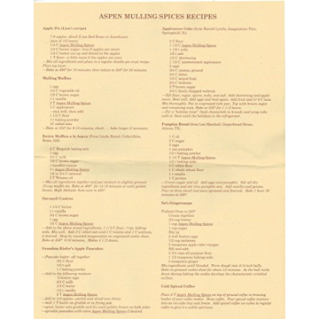 Aspen Mulling Cider Spice for Cozy Holiday Drinks