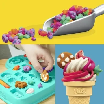 Play-Doh Ice Cream Playset for Kids Ages 3 and Up