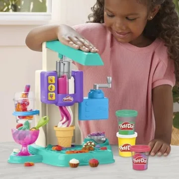 Play-Doh Ice Cream Playset for Kids Ages 3 and Up