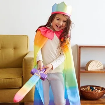 Rainbow Cape for Kids | Safe, Soft, and Colorful Dress Up