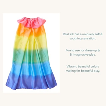 Rainbow Cape for Kids | Safe, Soft, and Colorful Dress Up