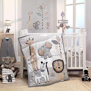 Lambs & Ivy Jungle Safari Nursery Wall Decals for Kids