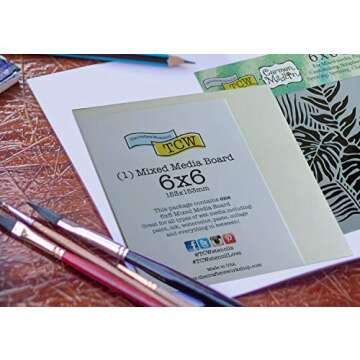 Vibrant Tropical Stencils for Scrapbooking and Card Making