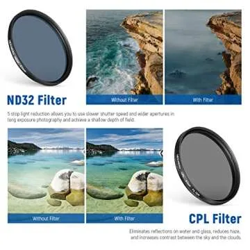 NEEWER 67 mm Filter Set for Mobile & DSLR Cameras