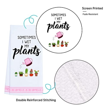 Funny Kitchen Towels for Plant Lovers Gifts - LXOMILL