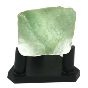 NATIONAL GEOGRAPHIC Glow-in-the-Dark Crystal Growing Lab - DIY Crystal Creation - Includes Real Fluorite Crystal Specimen