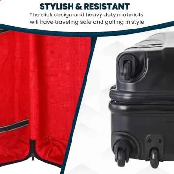 Samsonite Golf 6850 Hard Case Bag, Lightweight & Durable