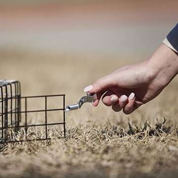 Rugged Ranch Squirrel Trap, Live Animal Catch & Release Cage, Squirrelinator