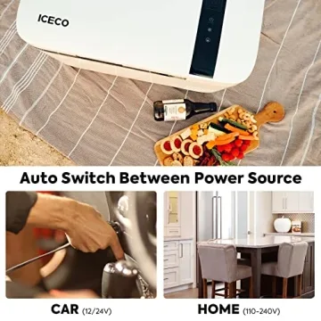 Portable ICECO GO20 Refrigerator for Home and Travel