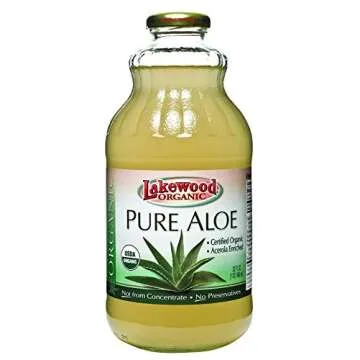 Lakewood Organic Aloe Vera Juice - Refreshing Wellness Drink 32 Fl Oz