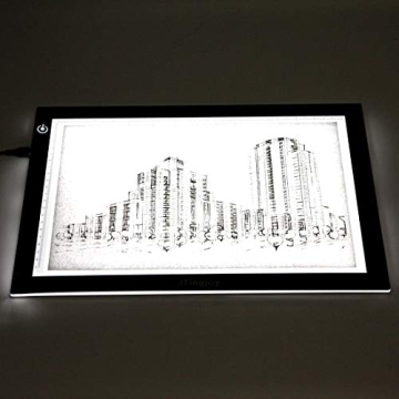 ME456 A4 LED Light Board - 5mm Thin Tracing Pad