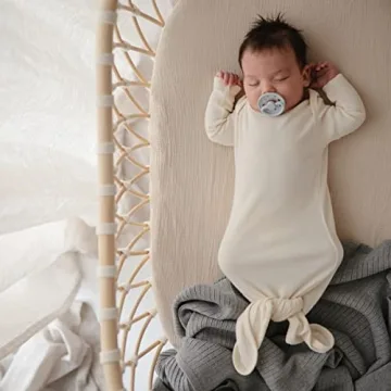 Mushie Extra Soft Muslin Crib Sheet | 192 Thread Count