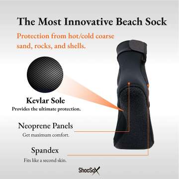 Durable Beach Volleyball & Sand Soccer Socks