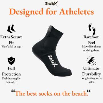 Durable Beach Volleyball & Sand Soccer Socks