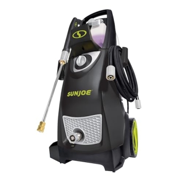 Sun Joe SPX3000 Electric Pressure Power Washer, 2030-PSI Working Pressure, PWMA-Rated, 1.2-GPM Water Flow, Dual Onboard Soap Foam Tank, Black