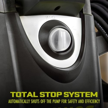 Sun Joe SPX3000 Electric Pressure Power Washer, 2030-PSI Working Pressure, PWMA-Rated, 1.2-GPM Water Flow, Dual Onboard Soap Foam Tank, Black