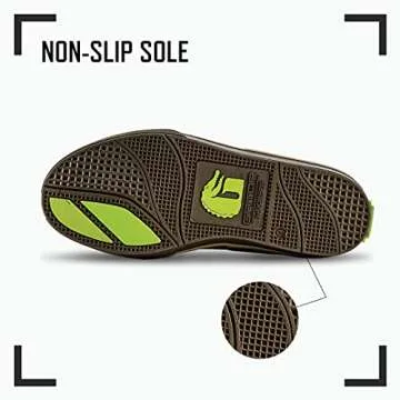 Gator Waders Mens Camp Boots, Brown, Size 11 - Ankle High Waterproof Shoes for Rain and Mud, Fishing, Hunting, and Camp Wear