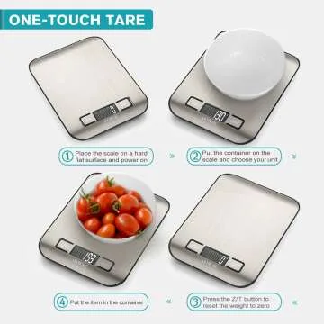 Ultrean Digital Kitchen Scale - Precision for Cooking