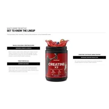 Six Star Creatine X3 Powder for Muscle Growth and Recovery
