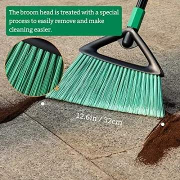Eyliden Heavy Duty Broom for Commercial & Home Use