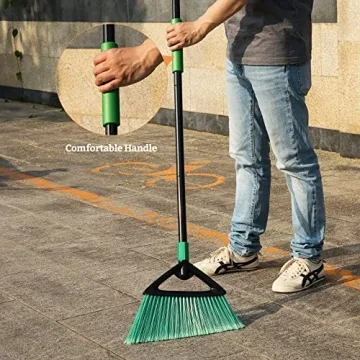 Eyliden Heavy Duty Broom for Commercial & Home Use
