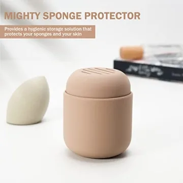 Compact and Stylish BEZOX Makeup Sponge Holder for Sponges