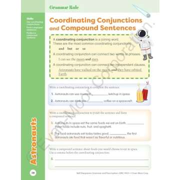 Evan-Moor Skill Sharpeners Grammar and Punctuation Workbook, Grade 3, Nouns, Verbs, Sentence Structure, Subject, Predicate, Language Handbook, Real-World Practice, Fun Activities, Homeschool, Practice