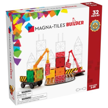 MAGNA-TILES Builder Set for Creative Kids aged 3+