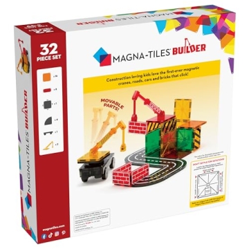 MAGNA-TILES Builder Set for Creative Kids aged 3+