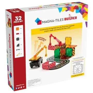 MAGNA-TILES Builder Set for Creative Kids aged 3+