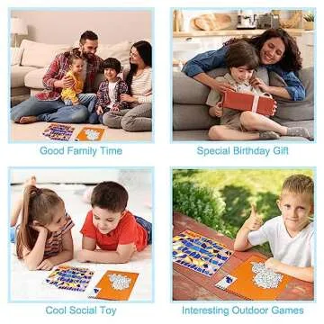 Kids' Reusable Sticker Book - Fun Stickers for Ages 4-8