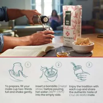 Discover Authentic Yerba Mate CRUZ DE MALTA 2.2 lb