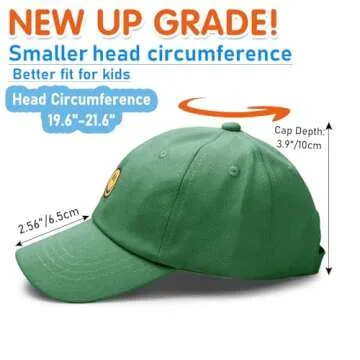 SONMONY Smile Face Toddler Baseball Cap for Boys & Girls