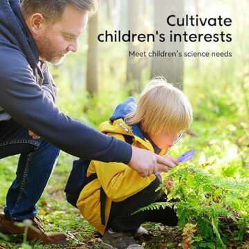 Handheld Microscope for Kids 3-8 - Educational Fun