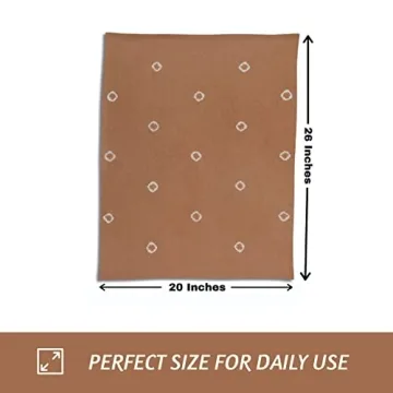 Folkulture Tie Dye Kitchen Towels Set of 3 Cotton Dishcloths