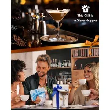 Vaiheng Martini Coffee Candles Gifts for Women, Scented Candles Unique Gifts for Women,Funny Cute Cool Cereal Soy Wax Candles for Home, Bedroom,Coffee Bar Scented for Christmas, Birthday,Halloween