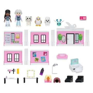 Adopt Me! Pet Salon Deluxe Playset - Fun for Ages 6+