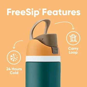 Owala FreeSip Dark Insulated Water Bottle 24-oz