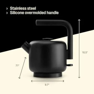 Fellow Electric Clyde Kettle - 1.5L Stainless Steel Modern Design