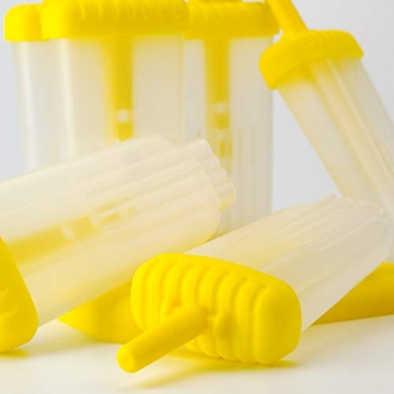 Tovolo Groovy Popsicle Molds Set – Mess-Free & Reusable