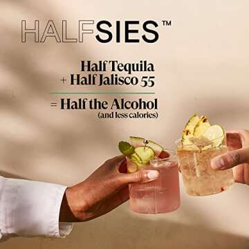 SPIRITLESS Jalisco 55 Non-Alcoholic Tequila Spirit for Cocktails