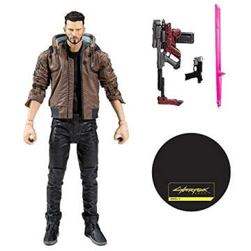 McFarlane Toys Cyberpunk 2077 V Action Figure