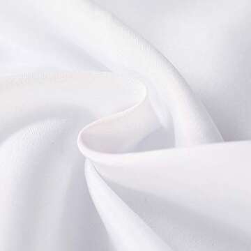 108 Inch Round Tablecloth for Weddings & Parties - Durable