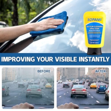 Sopami Oil Film Cleaning Emulsion for Glass