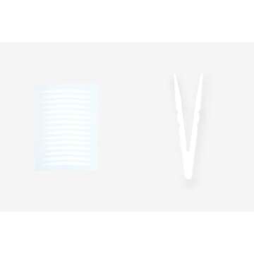 D-UP Wonder Eyelid Tape Waterproof Eyelid Stickers, 120 Pc Double Sided Adhesive, Invisible Blend Double Eyelid Lift Strips for Droopy Eyes, Japanese Instant Natural Eye Lid Eye Makeup